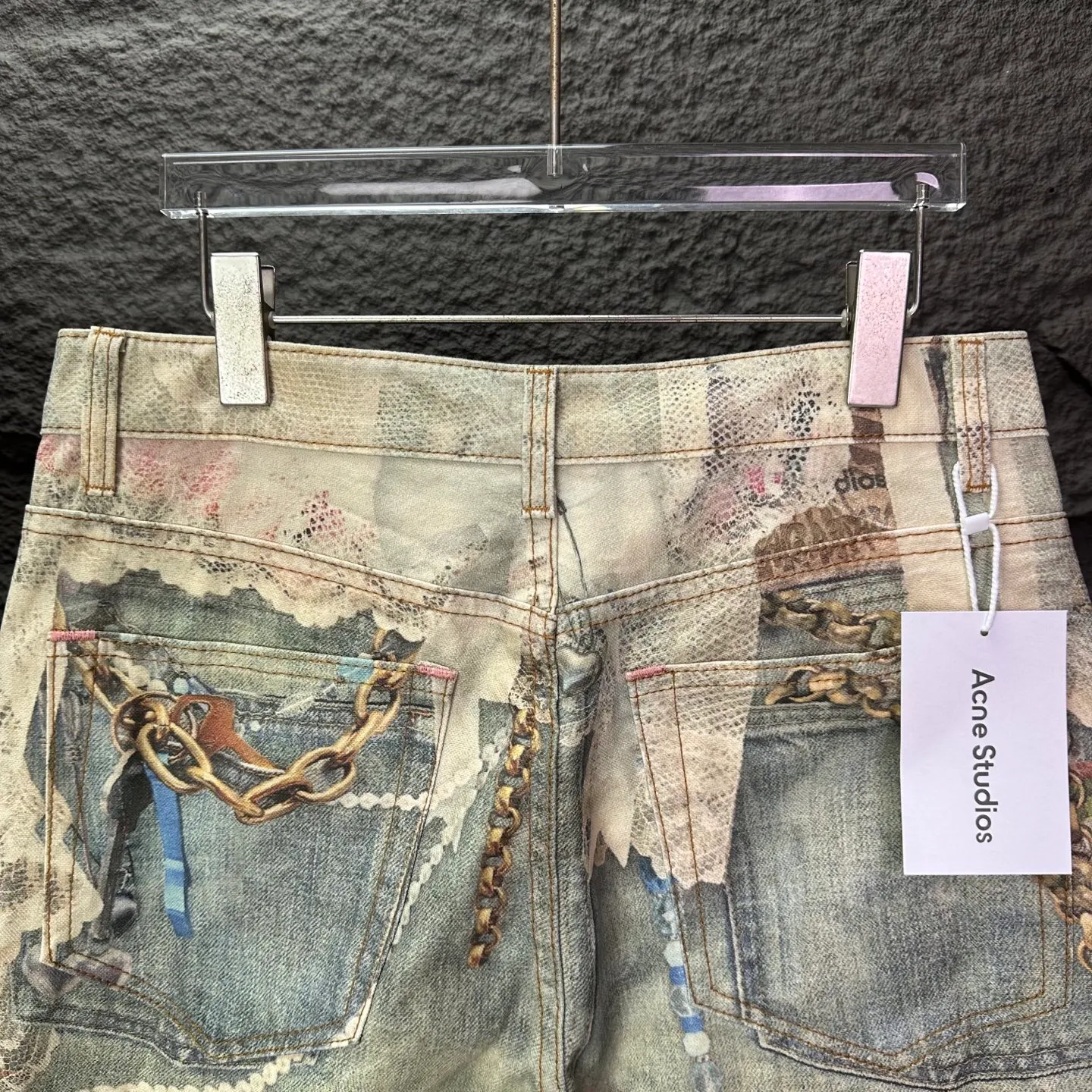 Acne Studios 2025New Arrival 3D ⛓️ Quality ， ， ， ， ， ！ ， ， ！！！ ：Light Green Size：S-XL